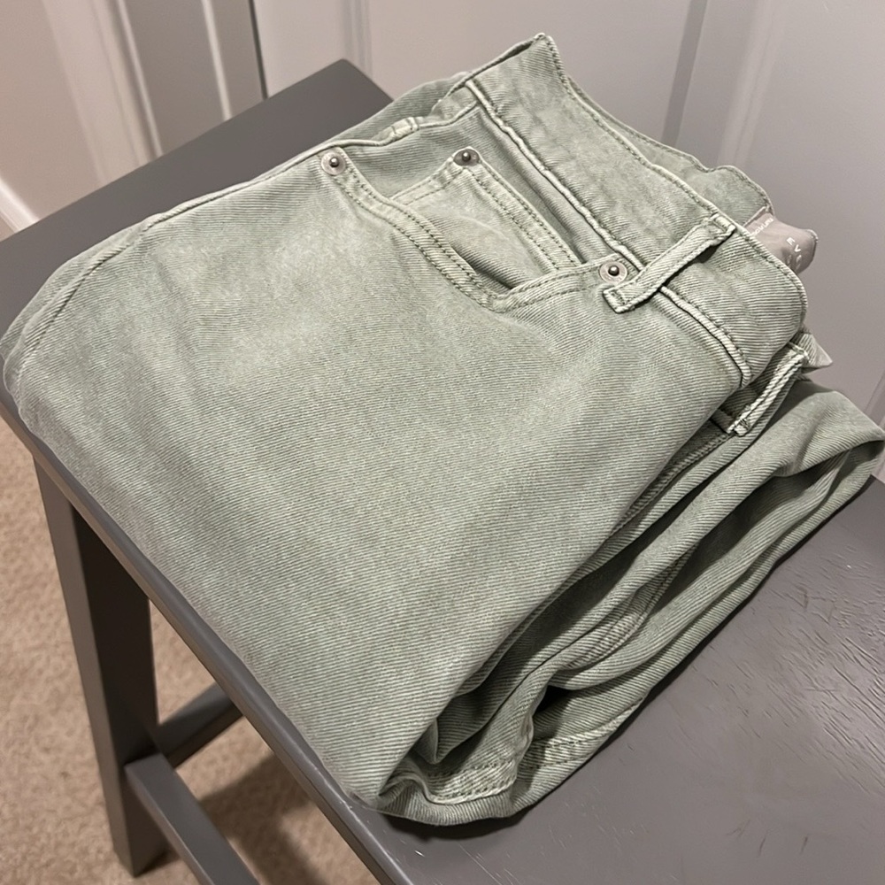 Everlane cropped barrel jeans size 4